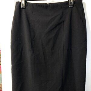 Black pencil skirt